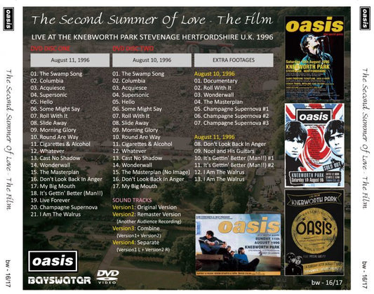 OASIS THE SECOND SUMMER OF LOVE THE FILM 【2DVD+CD】