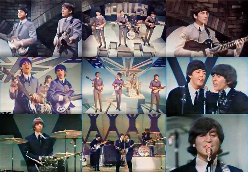 THE BEATLES BIG NIGHT OUT! 1963, 1964 and 1965 in COLOR 2DVD