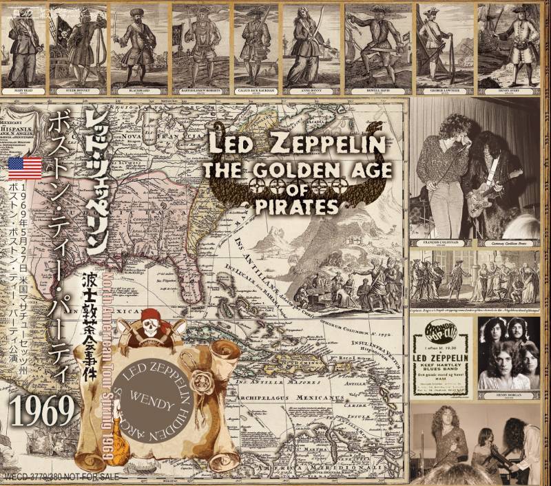 LED ZEPPELIN 1969 THE GOLDEN AGE OF PIRATES 2CD