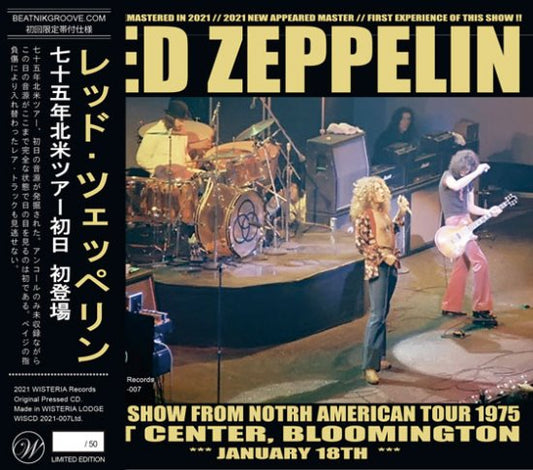 LED ZEPPELIN / FIRST SHOW FROM NOTRH AMERICAN TOUR 1975 2CD