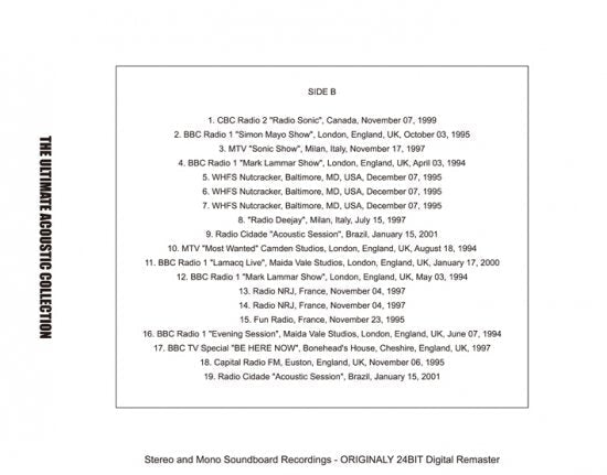 OASIS / LITTLE JAMES - THE ULTIMATE ACOUSTIC COLLECTION (2CD)