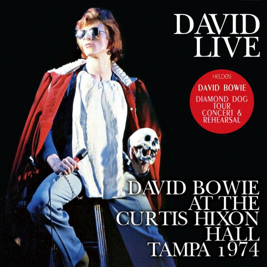 DAVID BOWIE 1974 LIVE AT THE CURTIS HIXON HALL TAMPA 2CD