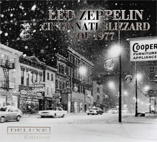 LED ZEPPELIN CINCINNATI BLIZZARD OF 1977 3CD