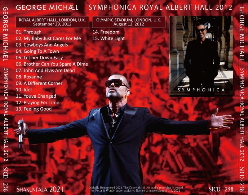 GEORGE MICHAEL / SYMPHONICA ROYAL ALBERT HALL 2012 (1CD)