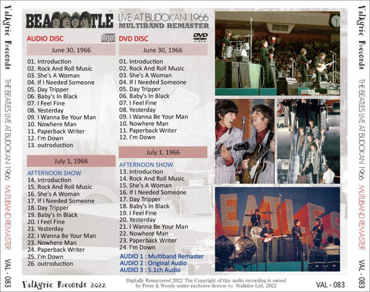 THE BEATLES / 1966 LIVE AT BUDOKAN (1CD+1DVD)