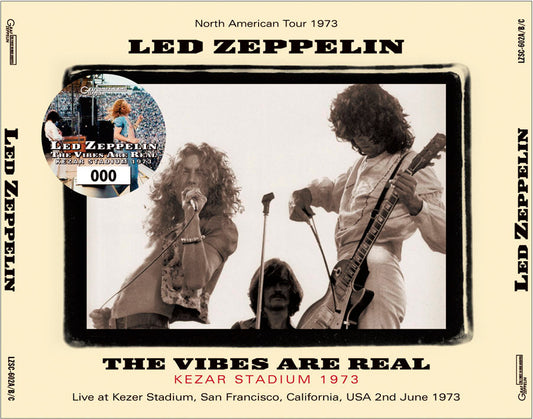 LED ZEPPELIN / THE VIBES ARE REAL KEZAR STADIUM 1973 (3CD)