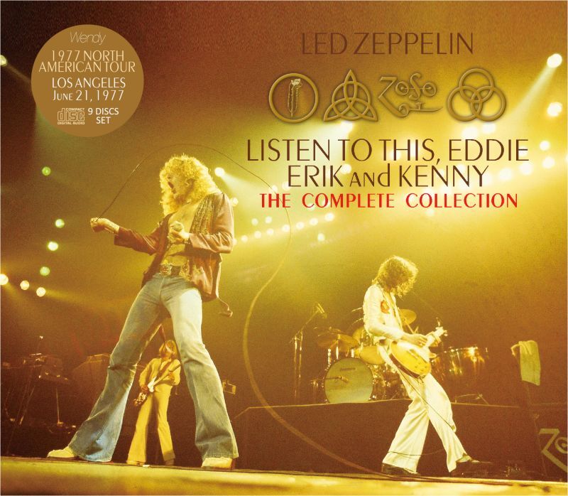 LED ZEPPELIN / LISTEN TO THIS, EDDIE 1977 COMPLETE COLLECTION (9CD)