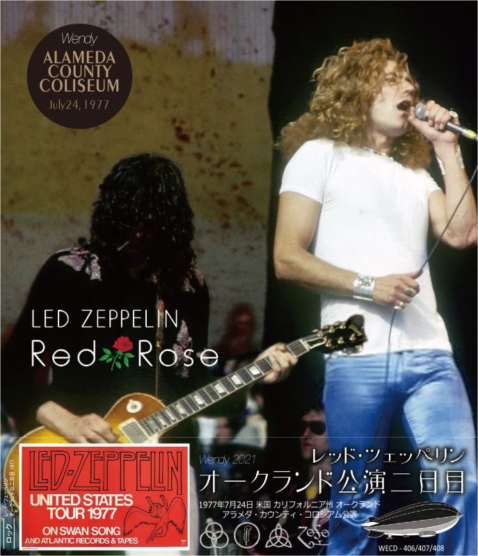 LED ZEPPELIN / 1977 RED ROSE (3CD)