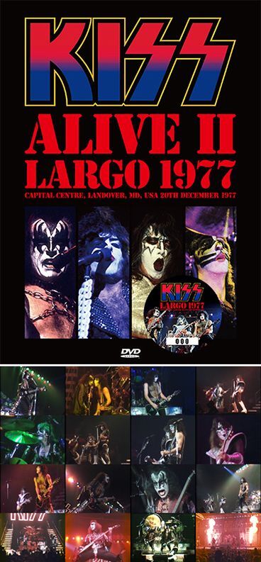 KISS / LARGO 1977 Pro Shot 1DVD