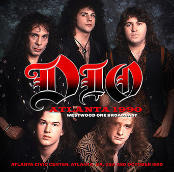 DIO / ATLANTA 1990 WESTWOOD ONE BORADCAST SOUNDBOARD (1CDR)
