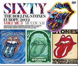 THE ROLLING STONES / EUROPA 2022 VOLUMEN 3 MULTICAM (3DVDR)