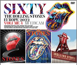 THE ROLLING STONES / EUROPA 2022 VOLUMEN 4 MULTICAM (3DVDR)