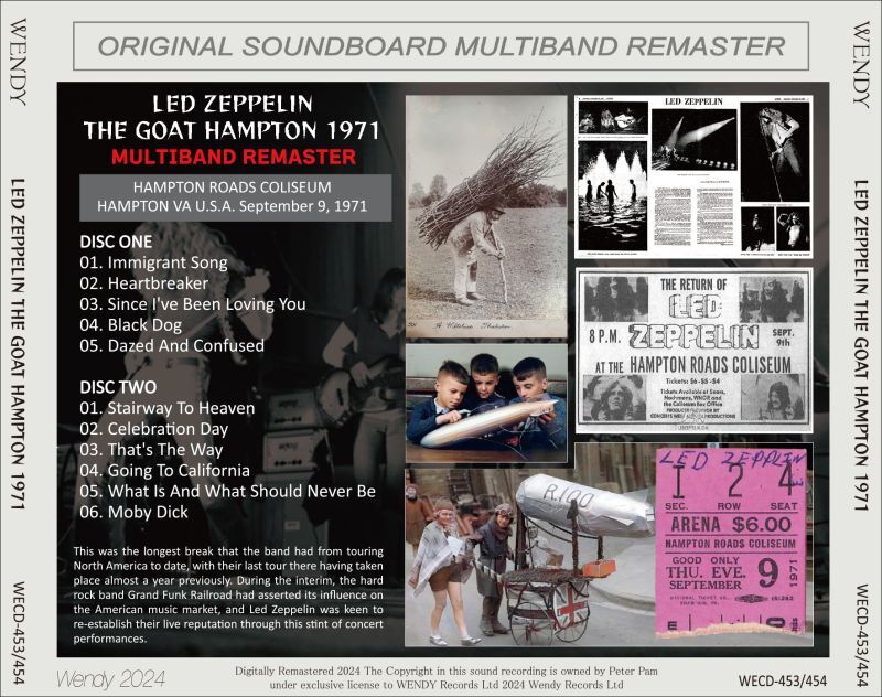LED ZEPPELIN / THE GOAT HAMPTON 1971 (2CD)
