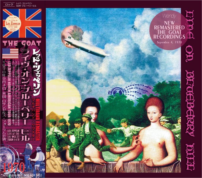 LED ZEPPELIN / 1970 THE GOAT LIVE ON BLUEBERRY HILL (2CD)