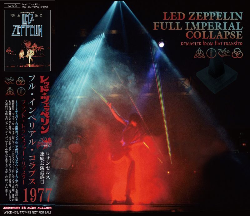 LED ZEPPELIN / 1977 FULL IMPERIAL COLLAPSE remaster from flat transfer (3CD)