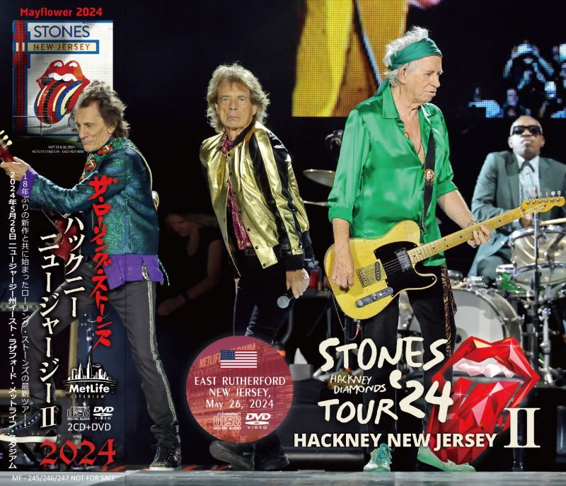THE ROLLING STONES / 2024 HACKNEY NEW JERSEY II (2CD+1DVD)