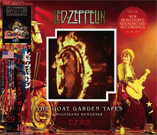 LED ZEPPELIN / 1973 THE GOAT GARDEN TAPES tres (3CD)