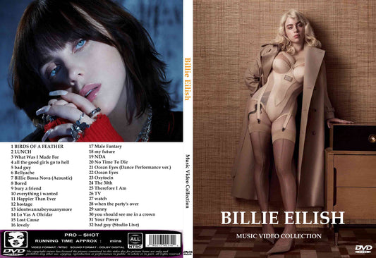 Billie Eilish / Music Video Collection (1DVDR)