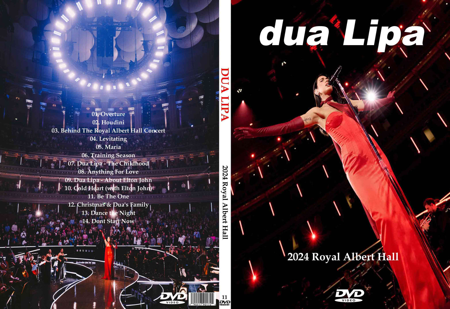 Dua Lipa / 2024 Royal Albert Hall (1DVDR)