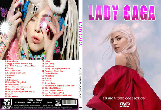 Lady Gaga / Colección de vídeos musicales (1 DVDR)