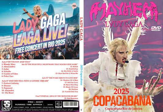 Lady Gaga / 2025 Copacabana Rio de Janeiro (1DVD)