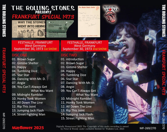 THE ROLLING STONES / 1973 FRANKFURT SPECIAL (2CD)