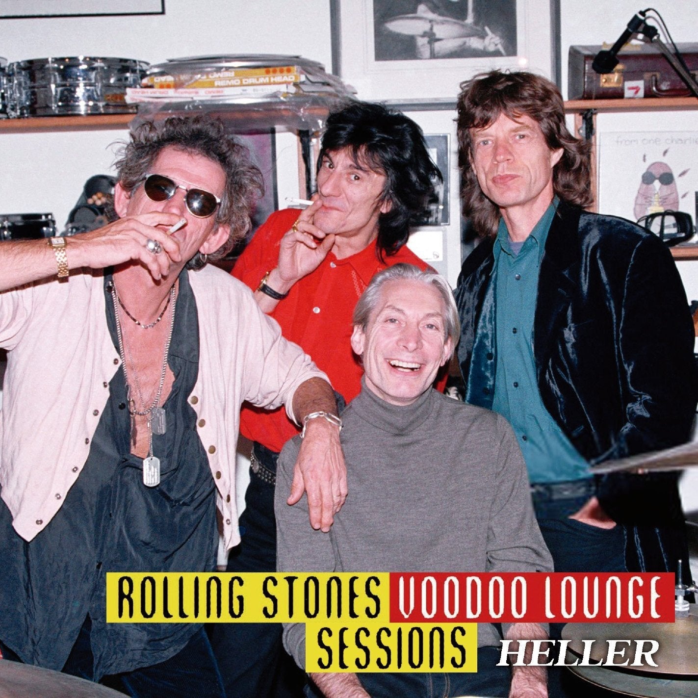 THE ROLLING STONES / VOODOO LOUNGE SESSIONS HELLER (5CD)