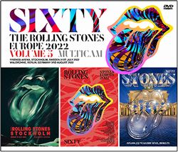 THE ROLLING STONES / EUROPE 2022 VOLUME 5 MULTICAM (3DVDR)