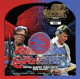 ERIC CLAPTON Y STEVE WINWOOD / ROYAL ALBERT HALL 2011 SEGUNDA NOCHE DAT MASTER (2 CD)