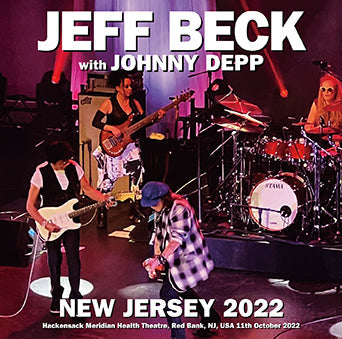JEFF BECK con JOHNNY DEPP / NUEVA JERSEY 2022 (2CDR)
