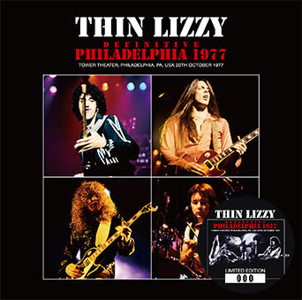 THIN LIZZY / DEFINITIVE PHILADELPHIA 1977 (2CD)
