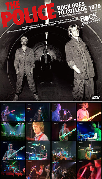 THE POLICE / HATFIELD 1979 BBC TRANSCRIPTION LP STEREO SOUNDBOARD (1CD+1DVDR)