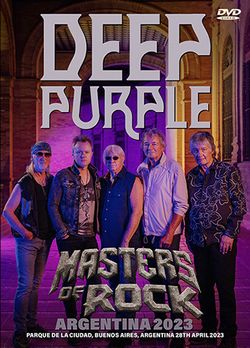 DEEP PURPLE / MAESTROS DEL ROCK ARGENTINA 2023 PRO SHOT (1DVDR)