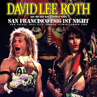 DAVID LEE ROTH / SAN FRANCISCO 1986 1ST NIGHT (2CDR)