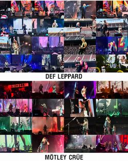DEF LEPPARD/MOTLEY CRUE / OHIO STADIUM 2023 IL VIDEO (2DVDR)