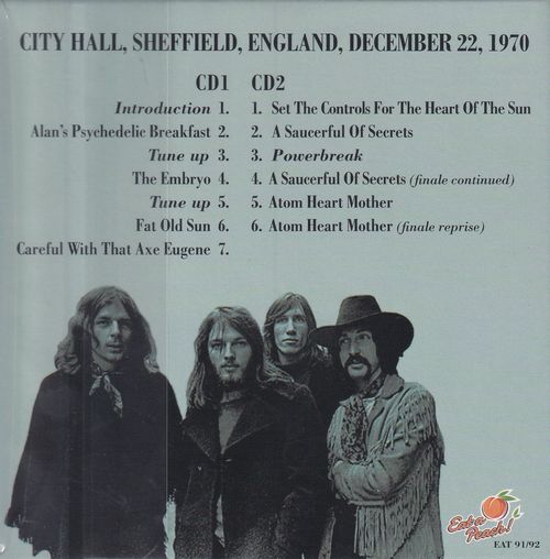 PINK FLOYD / A FINAL BREAKFAST AT THE GATES OF DAWN Paper jacket (2CD)