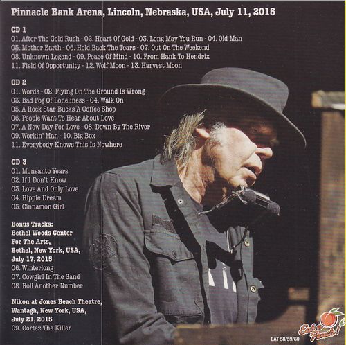 NEIL YOUNG + PROMISE OF THE REAL / HIPPIE DREAM Paper jacket (3CD)