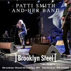 PATTI SMITH AND HER BAND / BROOKLYN STEEL 2023 1st Night (2CDR)