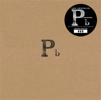 LED ZEPPELIN / PB RAW MASTER (1CD)