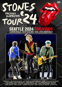 THE ROLLING STONES / SEATTLE 2024 IL VIDEO (2DVDR)