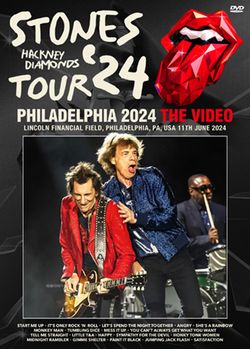 THE ROLLING STONES / PHILADELPHIA 2024 IL VIDEO (1DVDR)