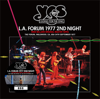 SÍ / LA FORUM 1977 2.ª NOCHE CINTAS MAESTRAS ORIGINALES DE MIKE MILLARD (2 CD)