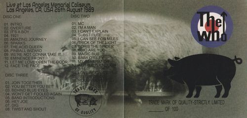 THE WHO / EN VIVO EN EL LOS ANGELES MEMORIAL COLISEUM (3CDR)