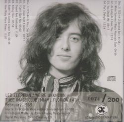 LED ZEPPELIN / WE'RE UNKNOWN (2CD)
