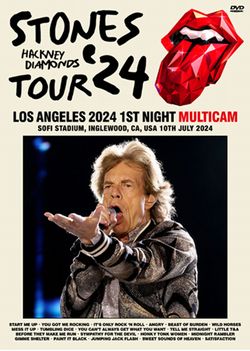 THE ROLLING STONES / LOS ANGELES 2024 1ST NIGHT MULTICAM (1DVDR)