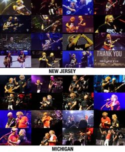 SAMMY HAGAR / THE BEST OF ALL WORLDS NEW JERSEY & MICHIGAN 2024 (2DVDR)