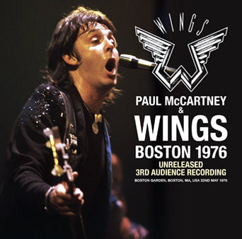 PAUL McCARTNEY & WINGS / BOSTON 1976 REGISTRAZIONE INEDITA TERZA AUDIENCE (2CDR)