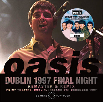 OASIS / DUBLIN 1997 FINAL NIGHT REMASTER & REMIX SOUNDBOARD (2CD)