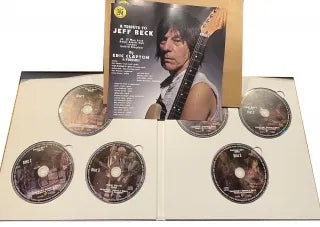 ERIC CLAPTON Y SUS AMIGOS / EDICIÓN HOMENAJE A JEFF BECK WHITE (SET DE 6 CD)