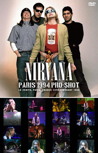 NIRVANA / PARIGI 1994 (2CD+1DVDR)